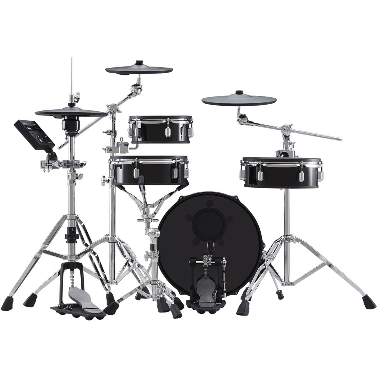 Roland V Streamlined Acoustic-Style Electronic Drum Kit with Shallow-Depth Shells and TD-07 Module (VAD103-1)