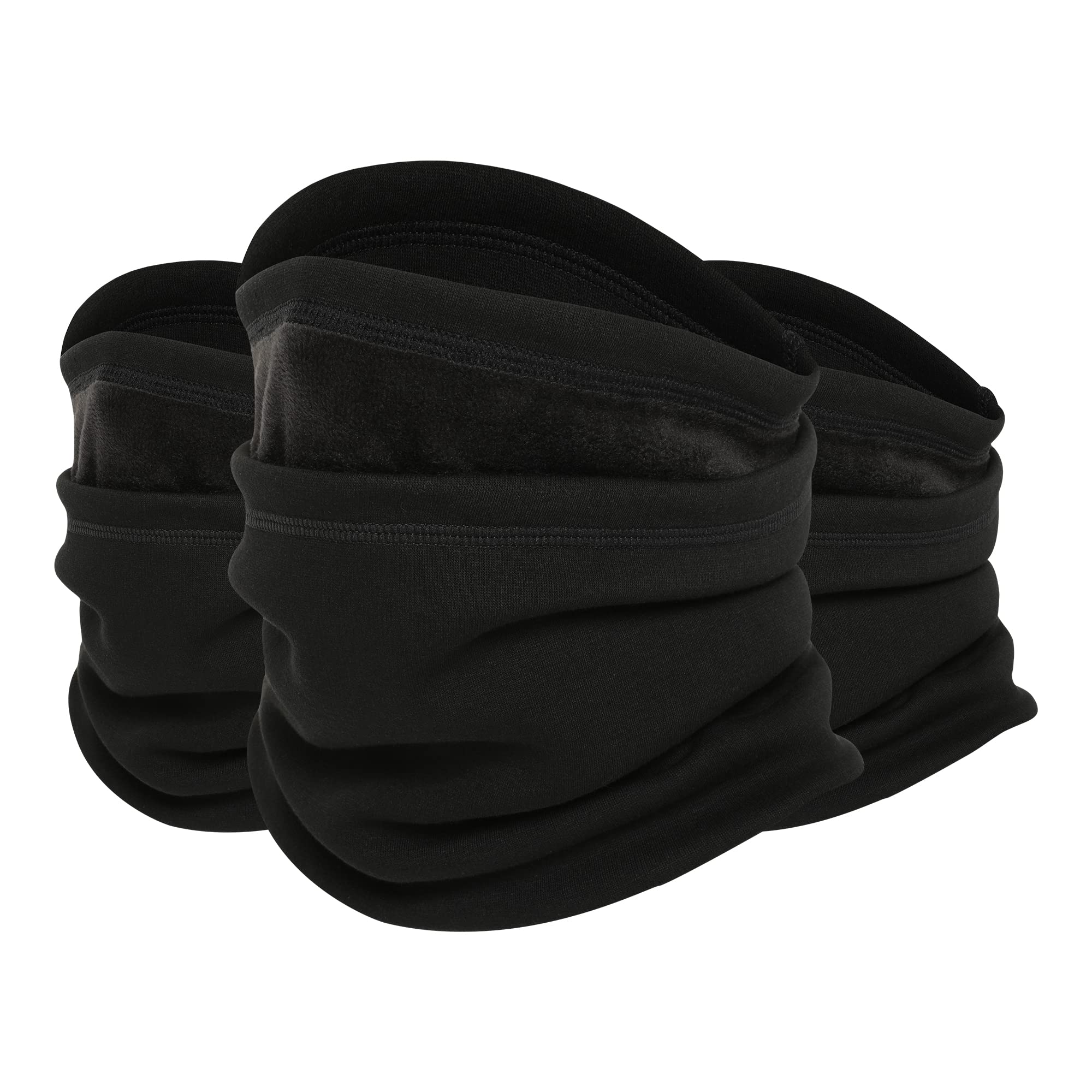 SUNMECI Neck Gaiter Warmer Ski Scarf Windproof Mask - Thick Fleece Neck Warmer Cold Weather Face Mask