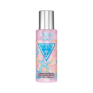 guess destination miami vibes shimmer body mist spray, 8.4 fl oz