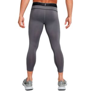 Nike Pro Dri-FIT Men's 3/4 Tights (as1, Alpha, m, Regular, Regular, Gray, Medium)