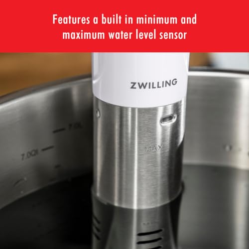 ZWILLING Enfinigy Sous Vide Cooker, Sous Vide Machine, Silver