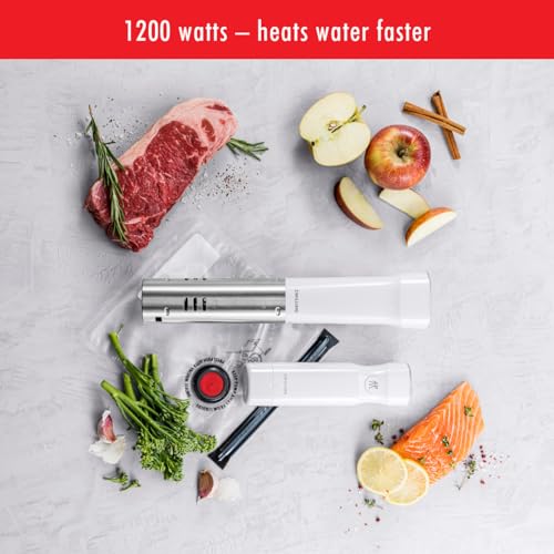 ZWILLING Enfinigy Sous Vide Cooker, Sous Vide Machine, Silver