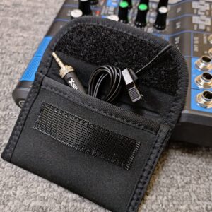 Xvive LV2 Professional-Grade Wearable Microphone for Wireless Lavalier Microphone System for Camera