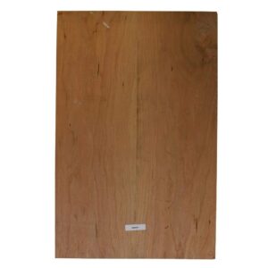 Exotic wood zone's Electric guitar body blank Wood 3 piece | Rich Tone & Easy Shaping: Cherry Electric/Bass Guitar Body Blank (Unfinished) - luthiers tonewoods (Cherry, size 21" x 14" x 2")