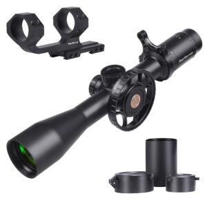 westhunter optics hd-s 4-16x44 sf riflescopes, 30mm tube second focal plane tactical precision 1/10 mil shooting scope | black, picatinny shooting kit a