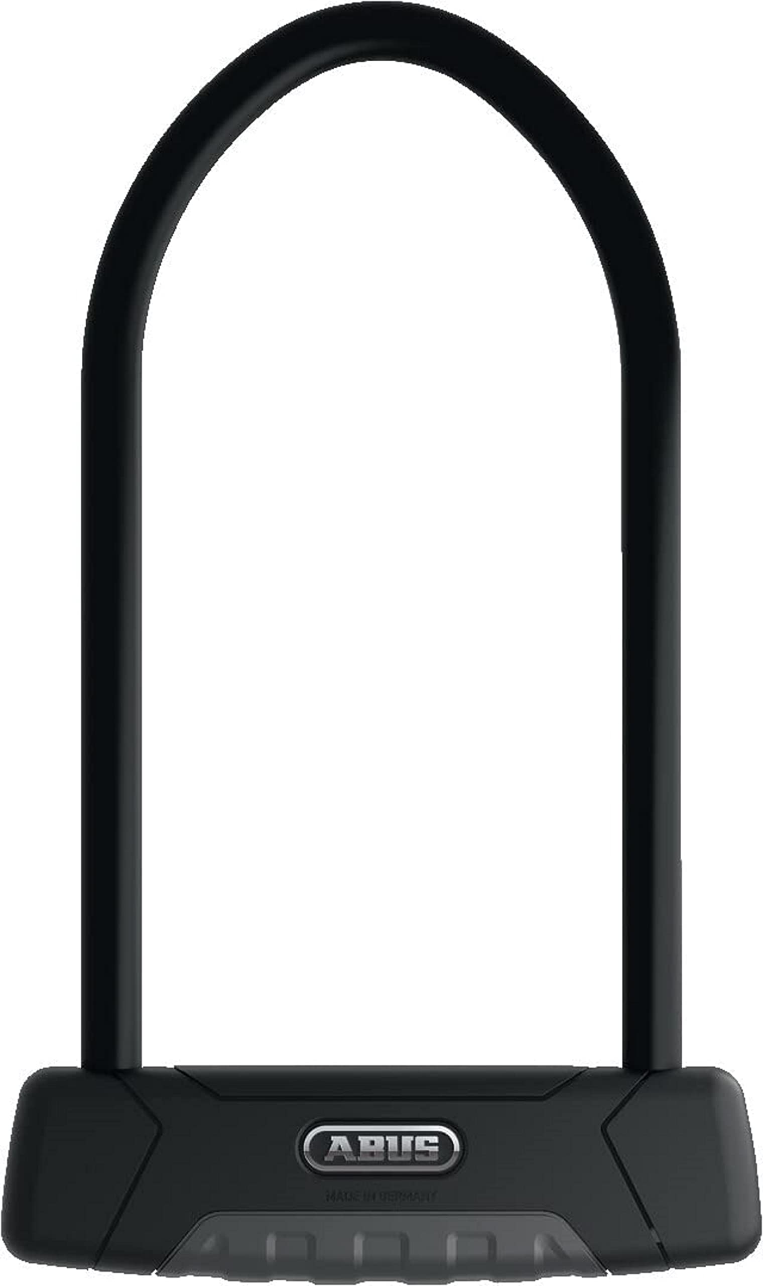 ABUS U-lock Granit Plus 470 and SH B Bracket, Bike Lock with Plus Cylinder for Tamper Protection, ABUS Security Level 12, Black