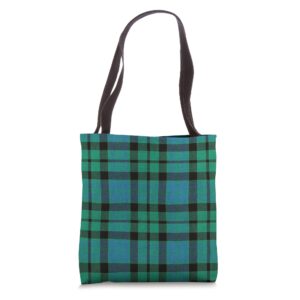 mackay ancient scotland plaid scottish clan tartan tote bag