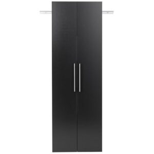 HangUps Large Storage Cabinet, 24", Black