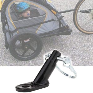 Universal Bike Trailer Coupler Bicycle Traction Head for Child Cargo and Pet Bicycle Trailers Portable Mount Adapter