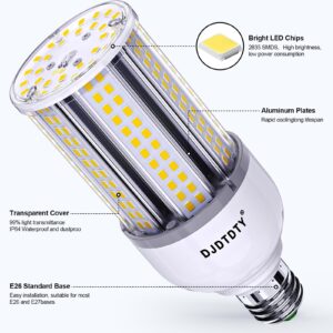 DJDTDTY Amazon High Brightness LED Light Bulb 2 Pack 30W-300W/LED Corn Bulb, 30 watt LED Corn Bulb, E26 Base, 5000K LED Bulb, Suitable for Garage Warehouse Workshop barn, Home Essential, etc. (30W)