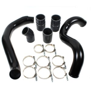 CNS Intercooler Pipe and Boot Kit Compatible with 03-07 FORD F-Series Super Duty 6.0L (363cid) OHV V8 POWER STROKE DIESEL TURBO