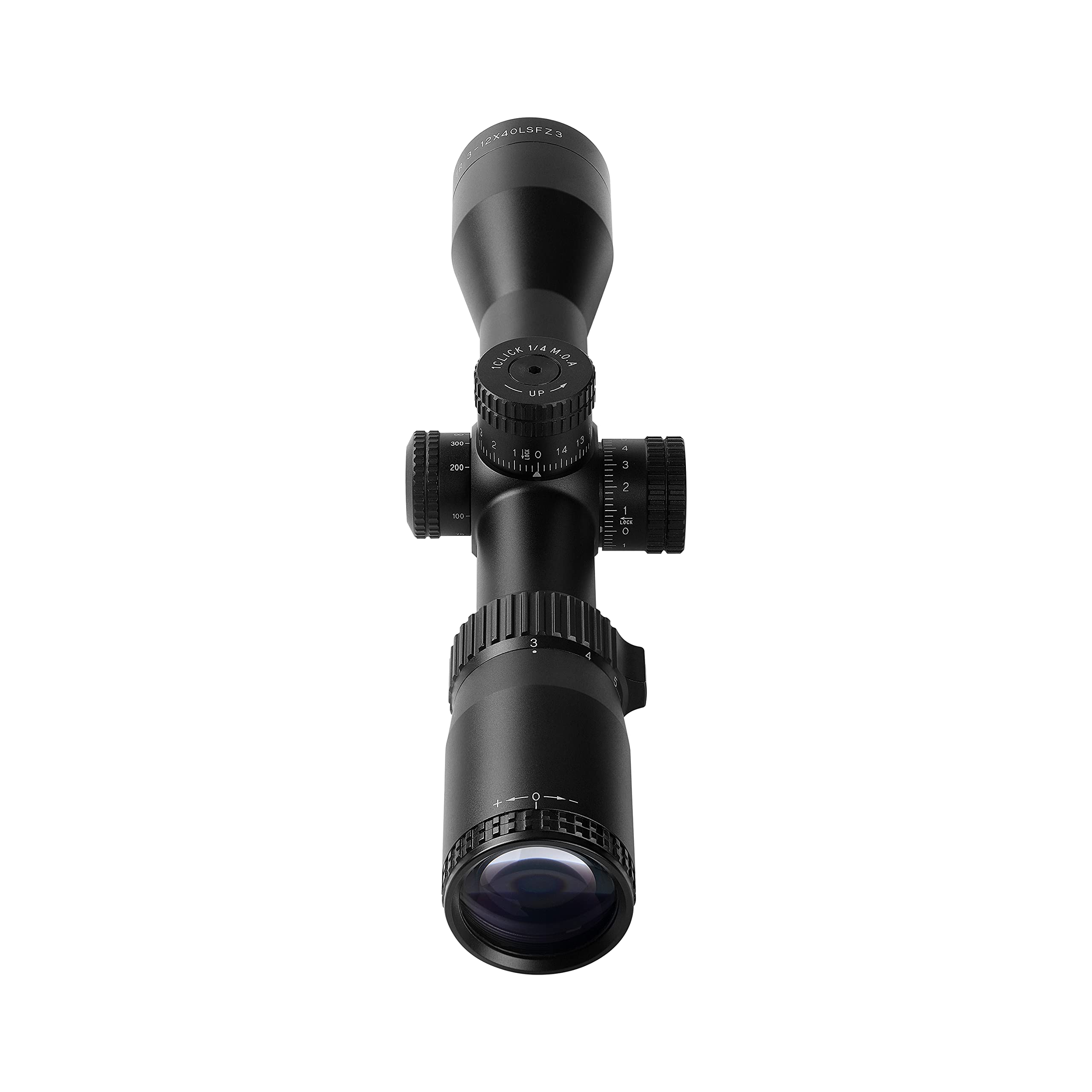 Edenberg 3-12x40 Parallax Adjustment, Rifle Scope for Hunting,30mm Tube,Lockable W/E Turrets, Wide Field of View, Fast Focus Eyepiece, Long Eye Relief,Flip Up Cover