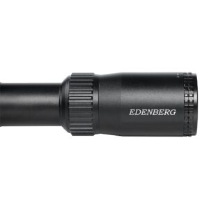 Edenberg 3-12x40 Parallax Adjustment, Rifle Scope for Hunting,30mm Tube,Lockable W/E Turrets, Wide Field of View, Fast Focus Eyepiece, Long Eye Relief,Flip Up Cover