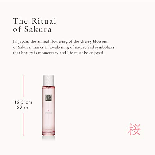 RITUALS Sakura Renewing Hair & Body Mist - Body Spray with Cherry Blossom & Rice Milk - 1.6 Fl Oz