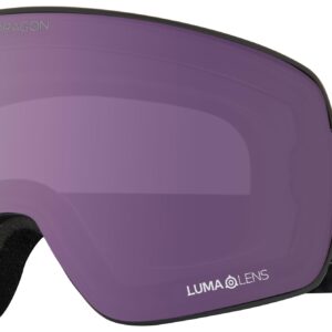 Dragon Unisex Snowgoggles NFX2 with Bonus Lens - Midnight with Lumalens Midnight + Lumalens Violet, Medium