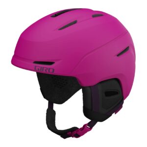 giro avera ski helmet - snowboard helmet for women & youth - matte pink street/urchin - size s (52-55.5cm)