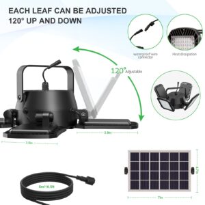 Latband Solar Pendant Lights Outdoor Indoor with Remote Control, Solar Powered Shed Light 120° Adjustable 1000LM IP65 Waterproof Solar Motion Sensor Lights 4 Lighting Modes for Home Yard Barn Gazebo