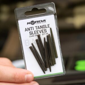 Korda Basix Camo Green Anti Tangle Sleeves KBX025