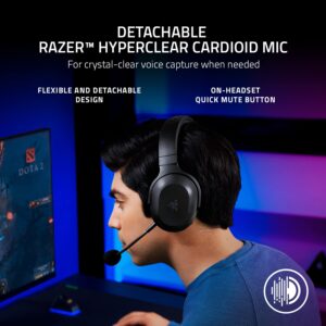 Razer Barracuda X Wireless Multi-Platform Gaming and Mobile Headset: 250g Ergonomic Design (Renewed)