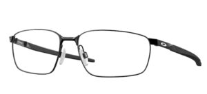 oakley men's ox3249 extender rectangular prescription eyewear frames, satin black/demo lens, 58 mm