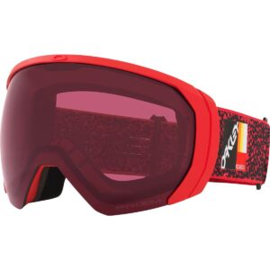 oakley flight path l redline crackle w/prizm snow dark grey