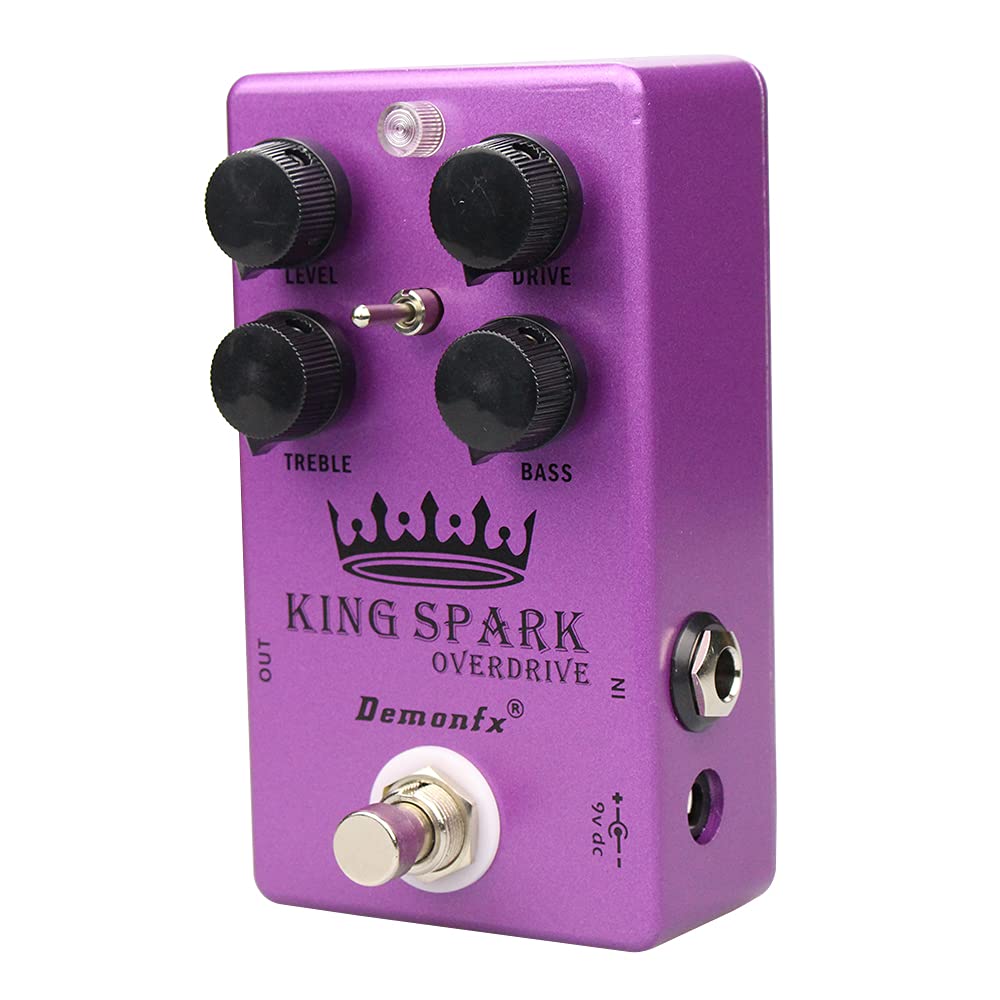 Rifftone Demonfx King Spark Overdrive Toggle Option Gutsy and Nice