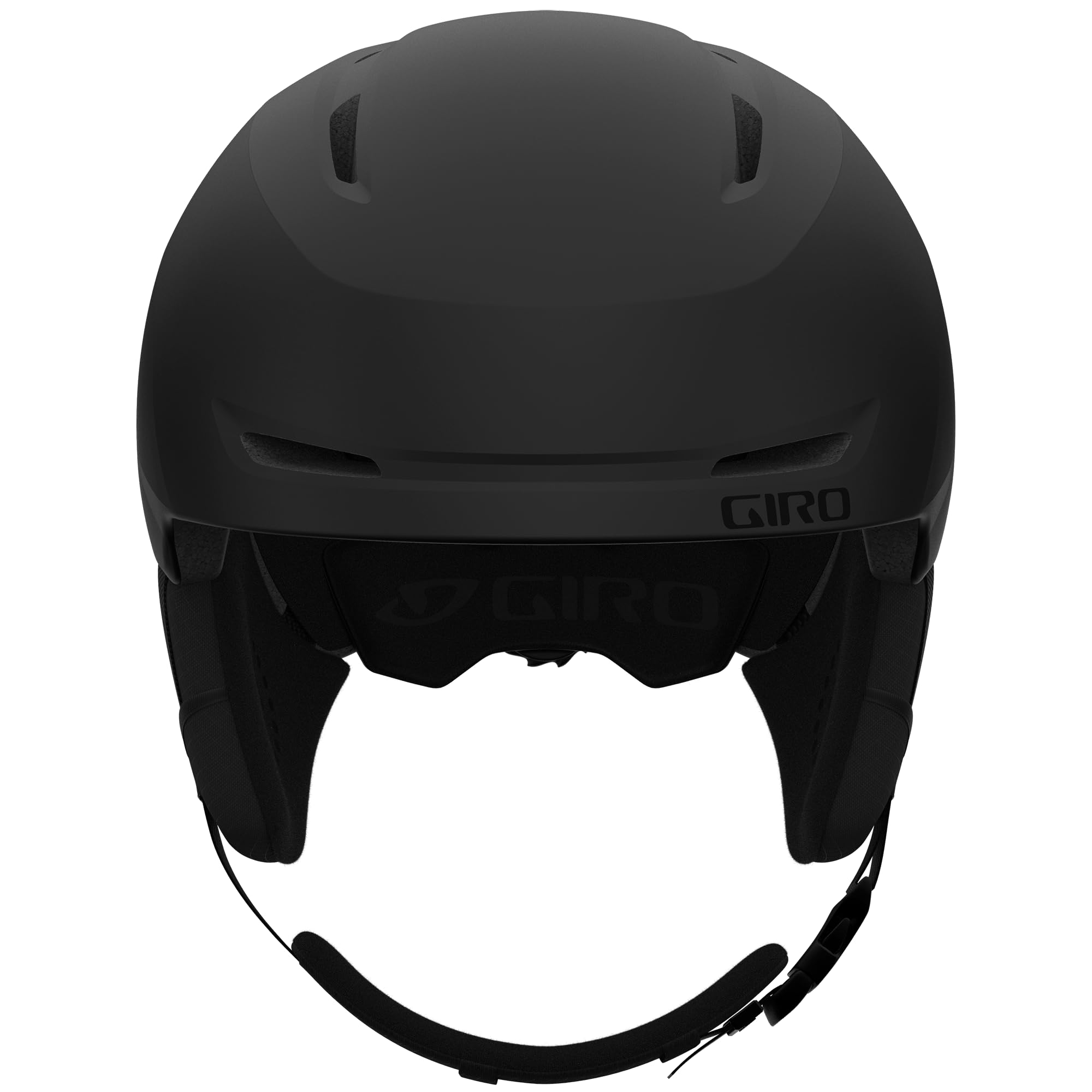 Giro Spur Kids Ski Helmet - Snowboard Helmet for Boys & Girls - Matte Black - S (52-55.5cm)