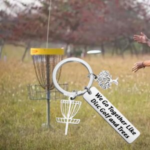 TGBJE Golfers Gifts Disc Golf Lover Gifts Disc Golfing Lover Player Gift We Go Together Like Disc Golf And Trees (Disc Golf)…