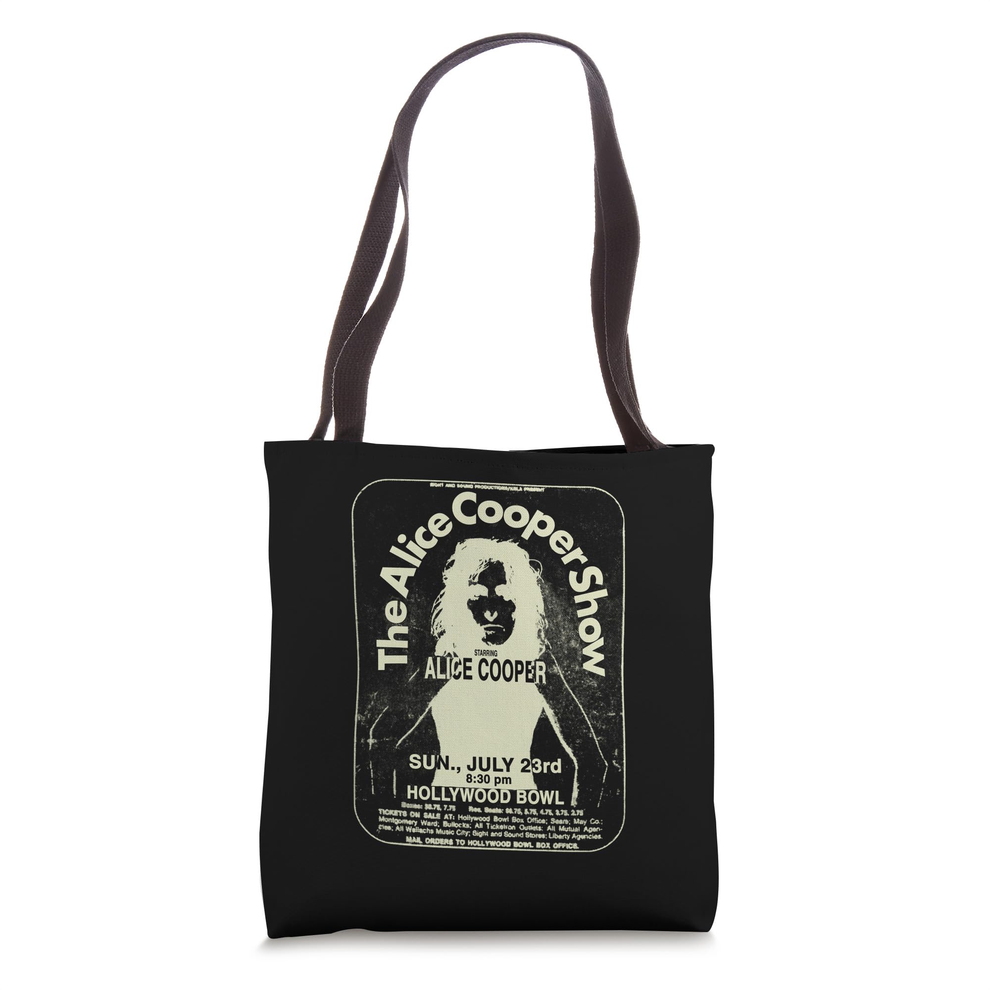 Alice Cooper – Hollywood Bowl Concert Tote Bag