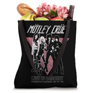 Mötley Crüe - Vintage Glendale Tote Bag