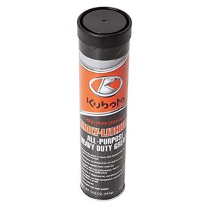 kubota high performance moly lithium all purpose heavy duty agricultural/construction equipment grease (14.5 oz)