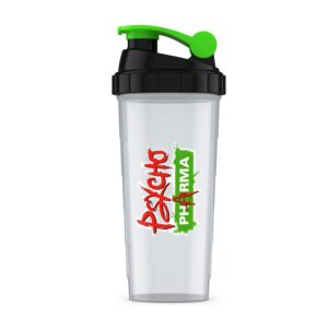 psycho pharma deluxe shaker bottle 28oz