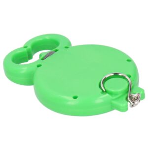 Fishing Scale, Hanging Hook Scales, 10kg Portable Practical Mini Fishing for Measuring Shopping Weight(Green)