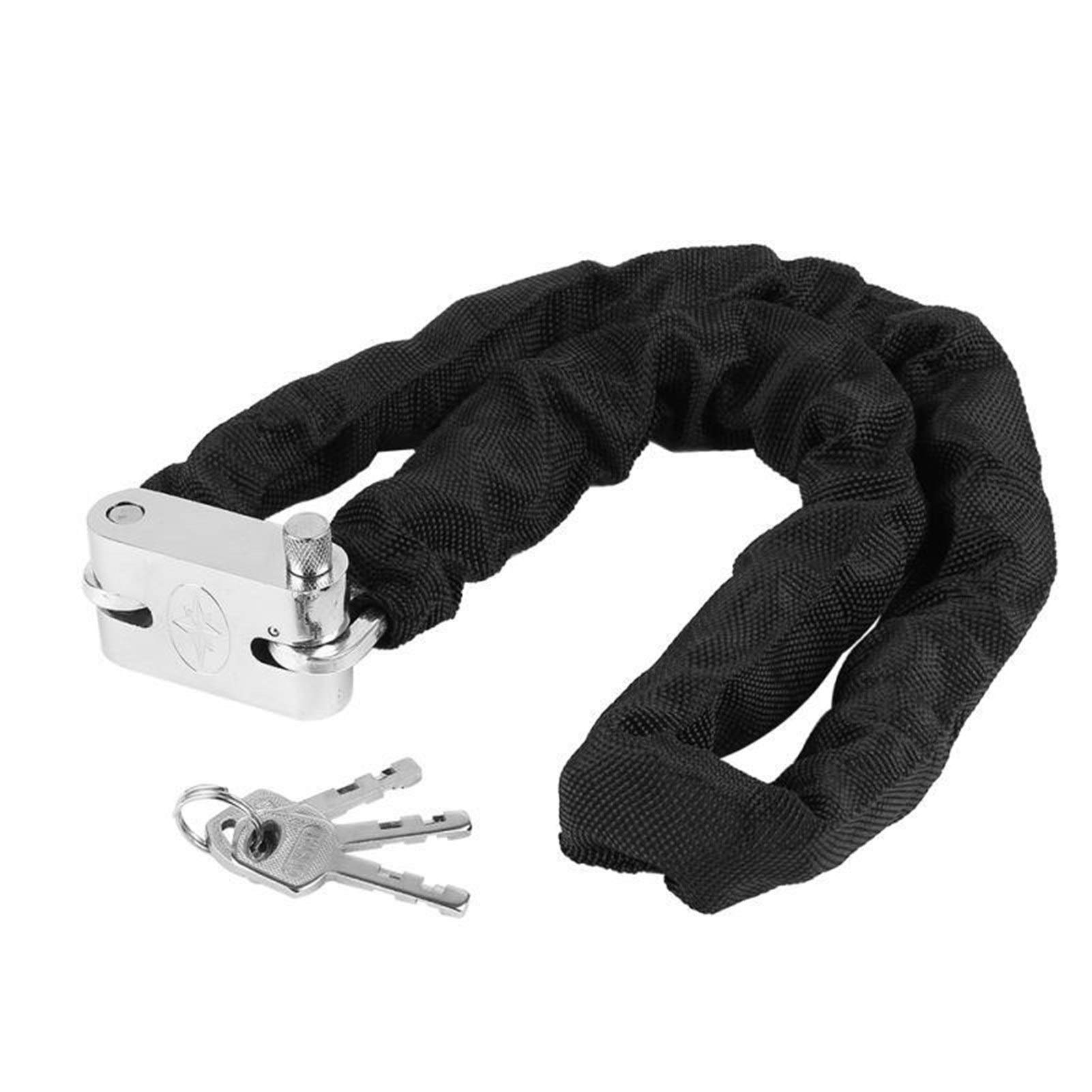 Bicycle Accessories 88-80cm Safe Metal Anti-Theft Outdoor Bike Chain Lock Security Reinforced Cycling Chain Lock Useful Bicycle Accessories Bike Parts