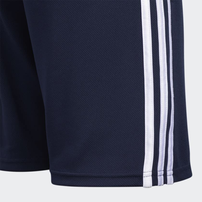 adidas Boys' Adi Classic 3-Stripe Shorts, Collegiate Navy, 4