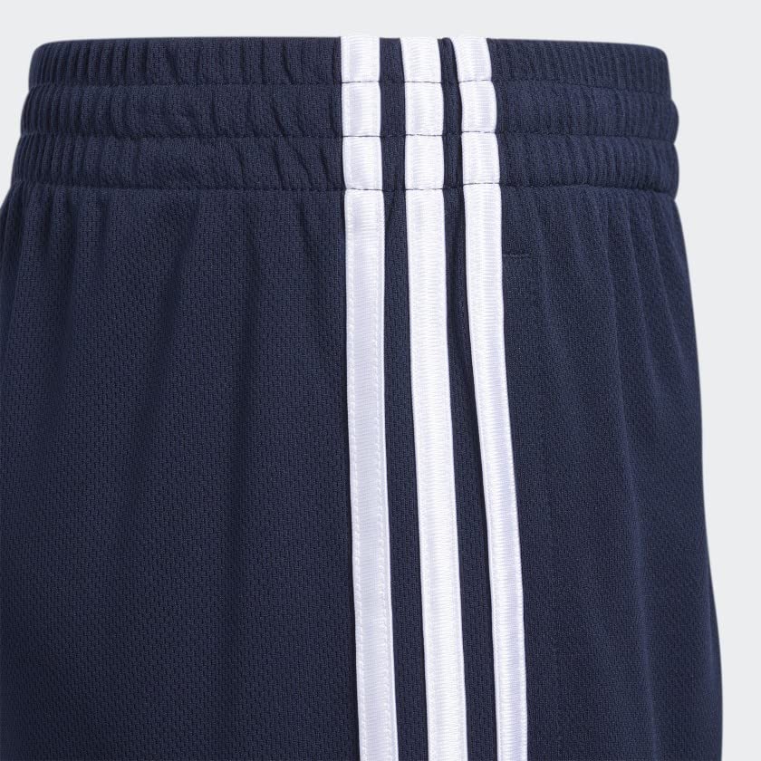 adidas Boys' Adi Classic 3-Stripe Shorts, Collegiate Navy, 4