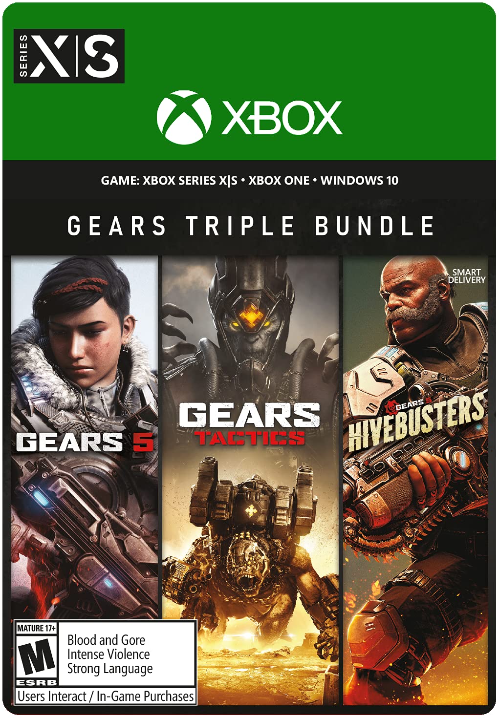 Gears Triple: Bundle – Xbox & Windows 10 [Digital Code]