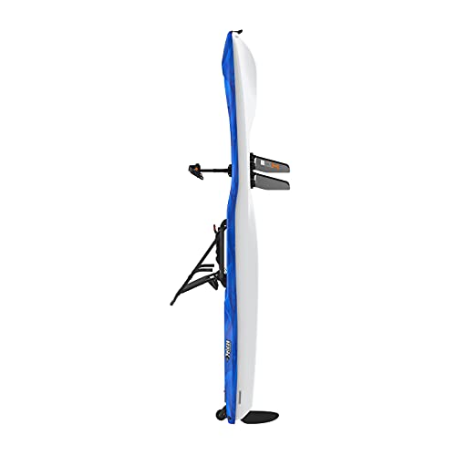 Pelican - Getaway 110 HDII Recreational Kayak- Sit-on-Top - Lightweight and Stable one Person Kayak Vapor Deep Blue-White- 11 ft