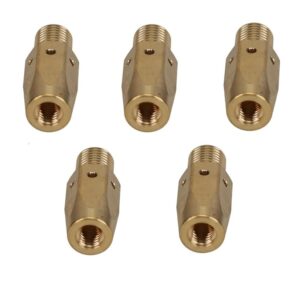 STARTECHWELD 169-728 Mig Tip Adaptors Gas Diffuser 169728 for Miller Welding Gun M25, M40 (Pack of 5)