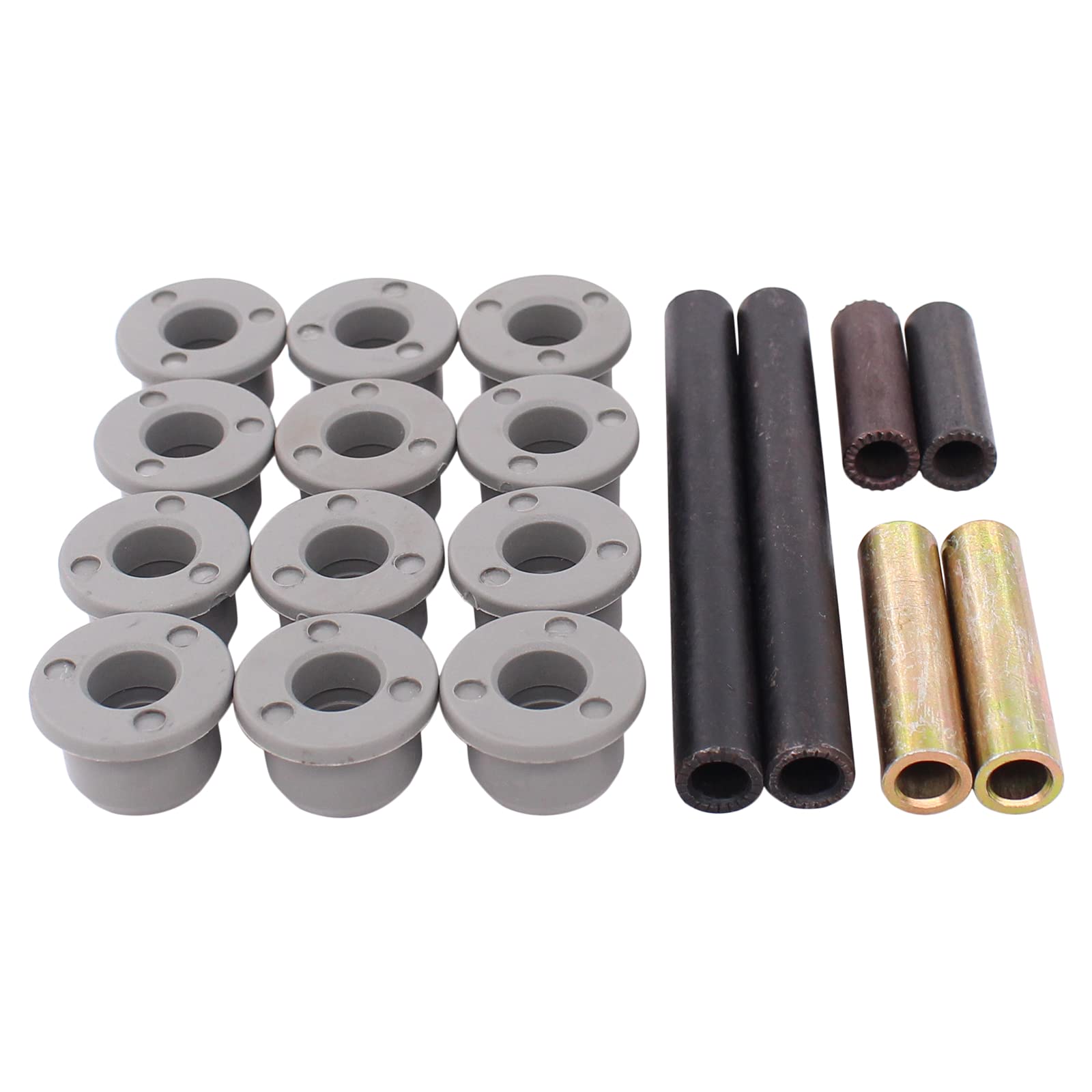 MOTOKU Golf Cart Bushing Kit Front Lower and Upper A-Arm Susp Spring Sleeve Kit for Club Car Precedent 2004 Up Replace 102289901