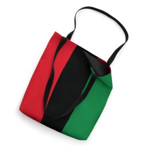 Pan African Flag UNIA Black Liberation African American Afro Tote Bag