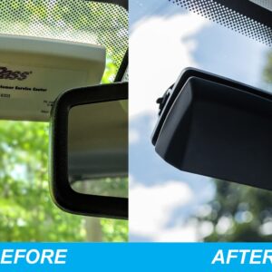 IoT Slash Silicone Skin + Plastic Holder with Strong Suction Cups: All-Black Look Inside & Outside Your Windshield with The Ultimate EZ Pass Cover/Holder (Fits EZ Pass Mini/iPass)