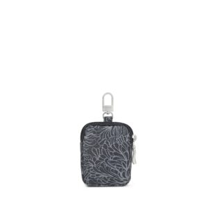 Baggallini womens On the Go Mini Pouch, Midnight Blossom Print, Black US