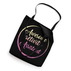 Awesome Activity Assistants Rock Activity Professionals Week Tote Bag