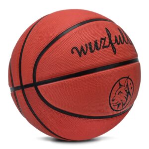 Wuzfully Youth Basketball Size 5 (27.5 Inch) Kids Basketball for Boy and Girls Indoor Outdoor Pool Play Games,Training Basketballs