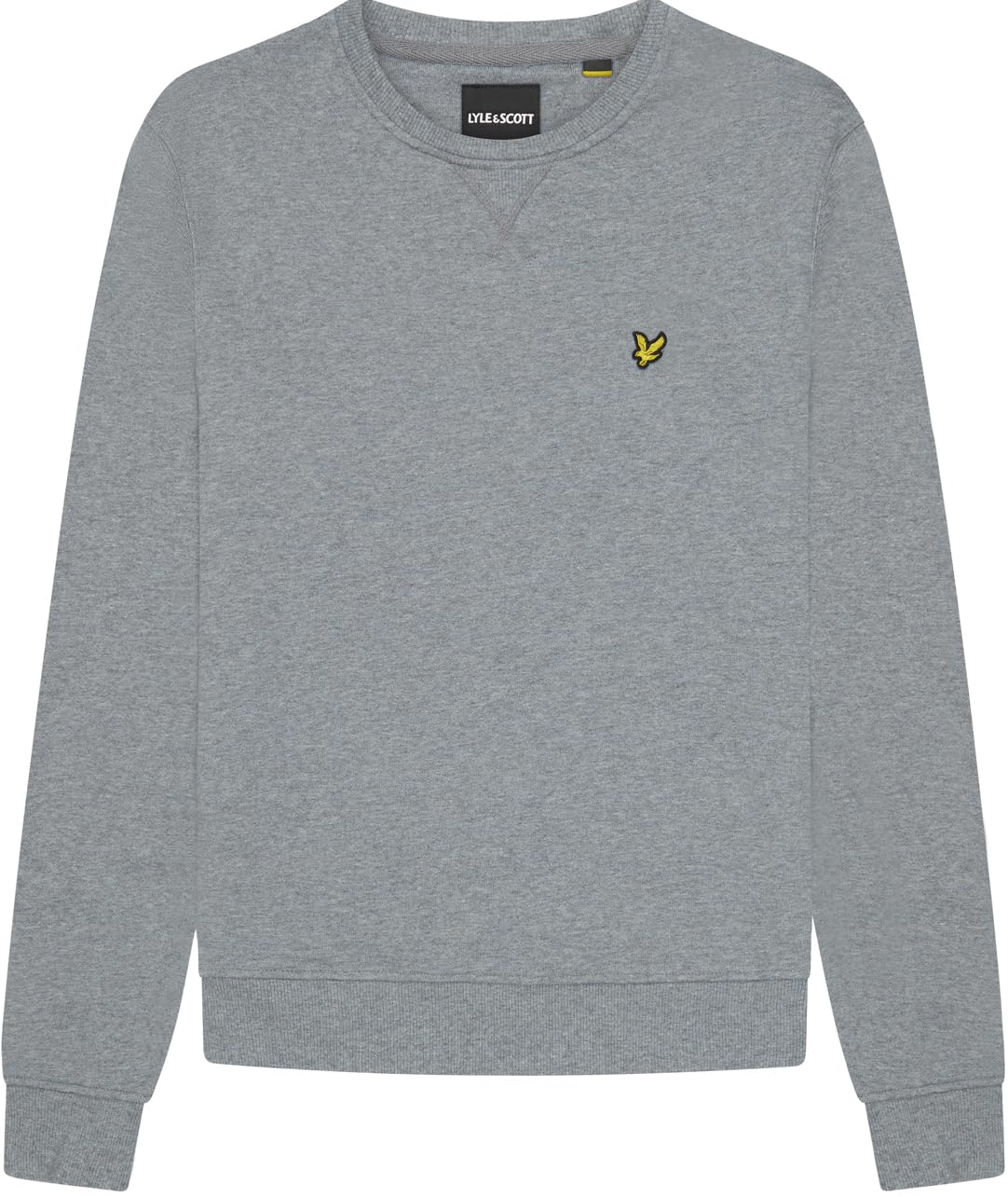 Lyle & Scott Men's Logo Sweatshirt, Grey, L