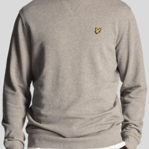 Lyle & Scott Men's Logo Sweatshirt, Grey, L