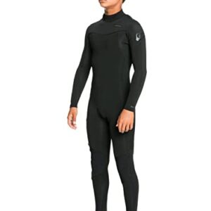 Quiksilver Boys 3/2 Sessions Back Zip Wetsuit - Black | 14