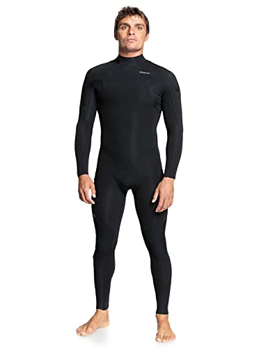 Quiksilver Mens Everyday Sessions 3/2 Back Zip Wetsuit - Black | Small