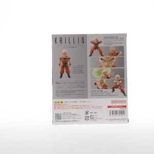 TAMASHII NATIONS - Dragon Ball Z - Krillin Earth's Strongest Man, Bandai Spirits S.H.Figuarts Action Figure